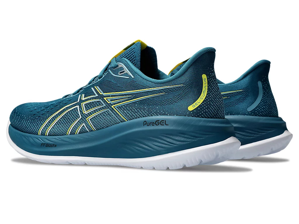 Asics Gel-Cumulus 26 Men's -Evening Teal/Bright Yellow