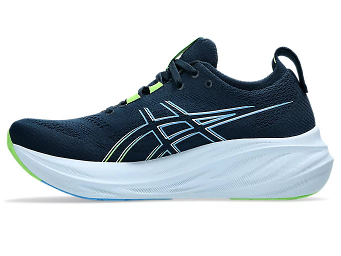 Asics Gel-Nimbus 26 Men's - French Blue/Electric Lime