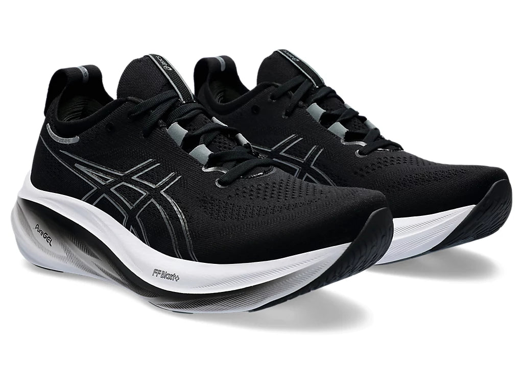 Asics Gel-Nimbus 26 Wide Men's - Black/Graphite Grey