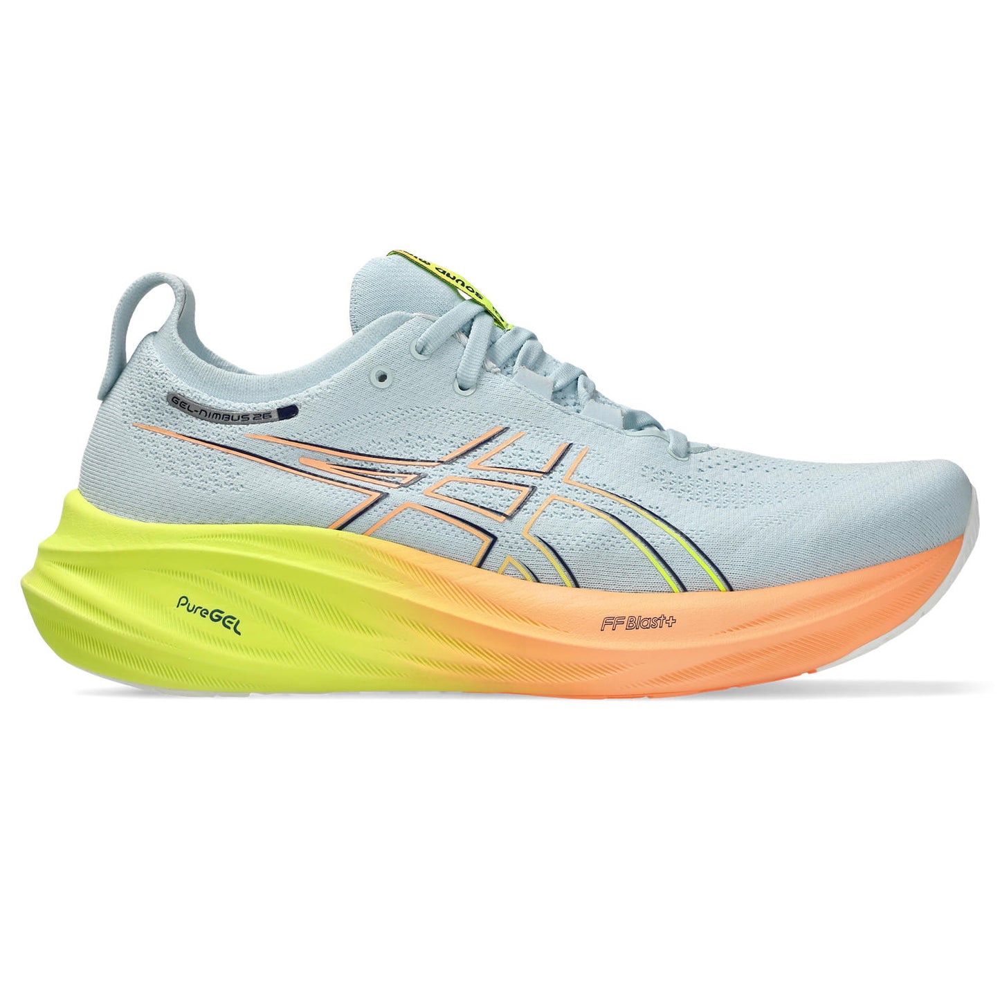 Asics Gel-Nimbus 26 Men's Paris -Light Celadon/Safety Yellow