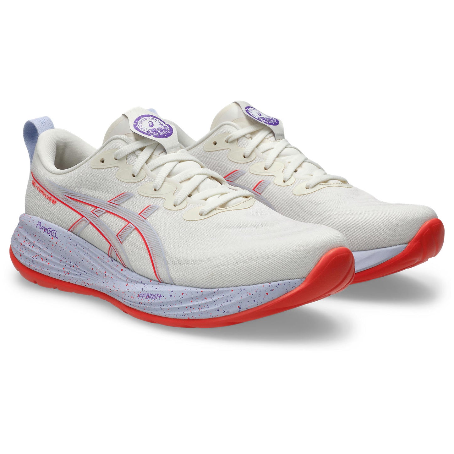 Asics Gel-Cumulus 27 Tokyo Men's - Cream/Edo Purple