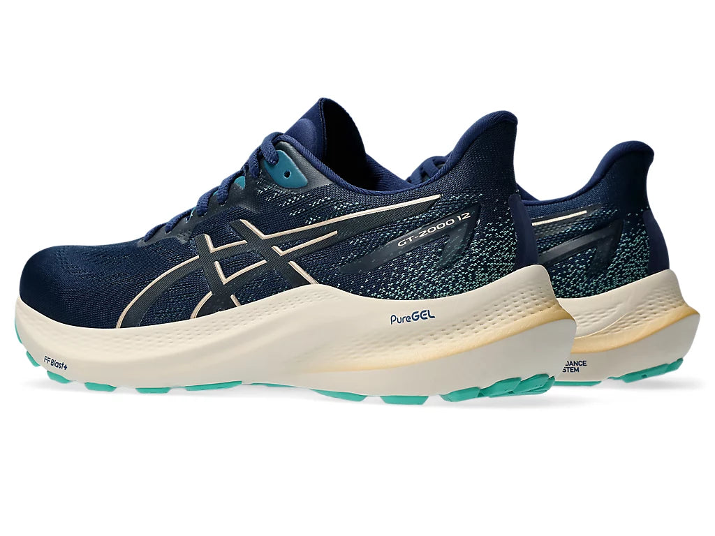 Asics GT-2000 12 Women's - Blue Expanse/Champagne