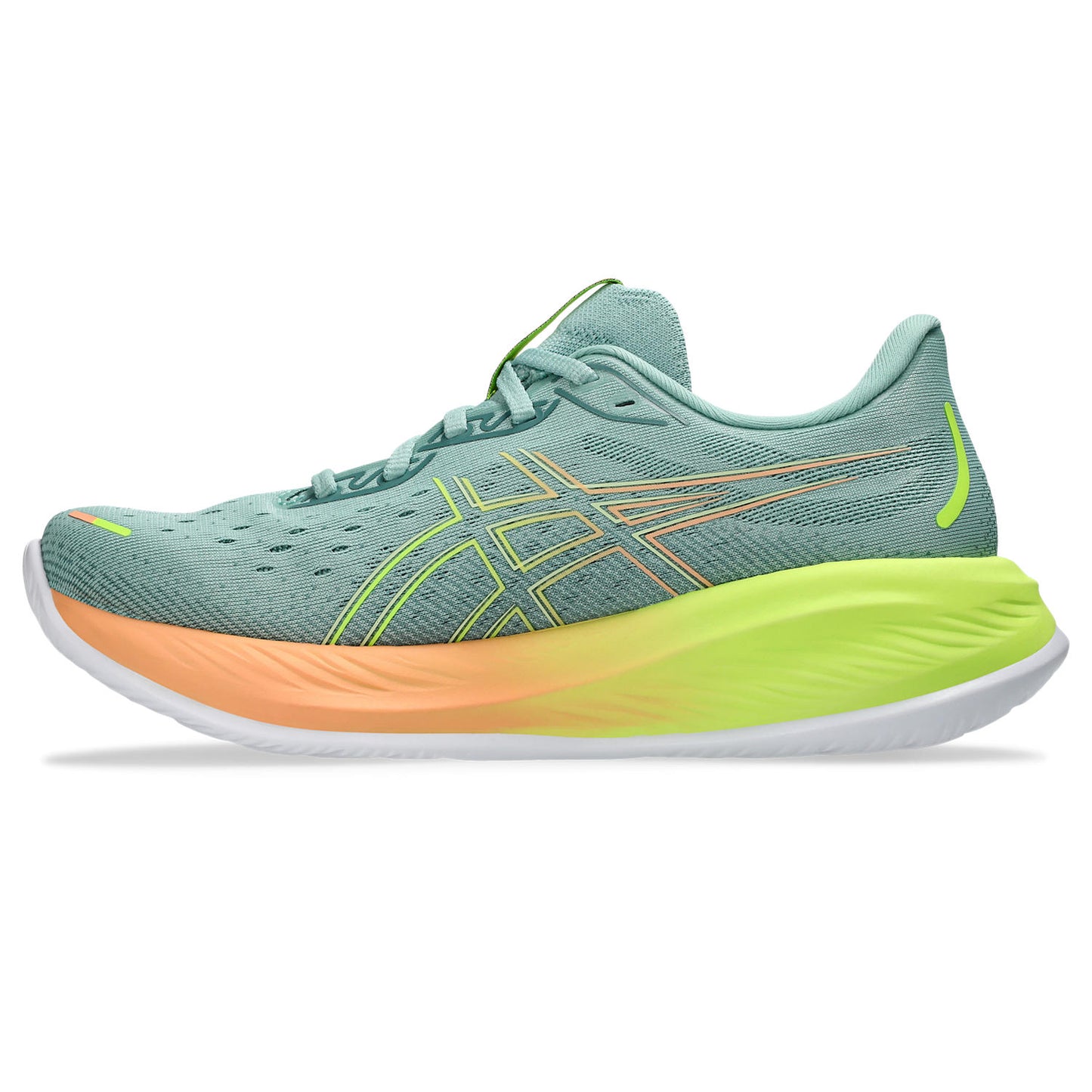 Asics Gel-Cumulus 26 Women's Paris - Light Celadon/Safety Yellow