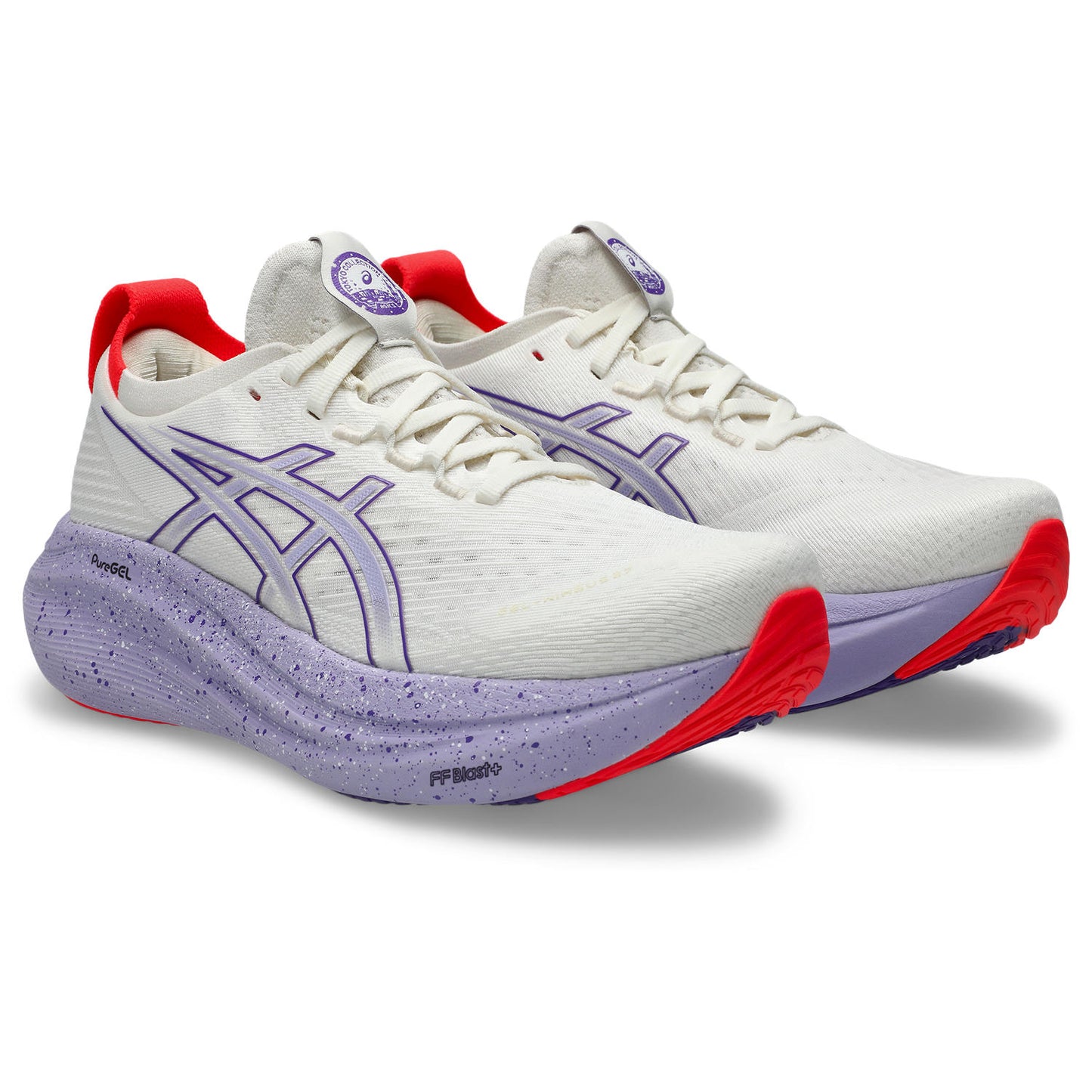 Asics Gel-Nimbus 27 Tokyo Women's - Cream/Edo Purple