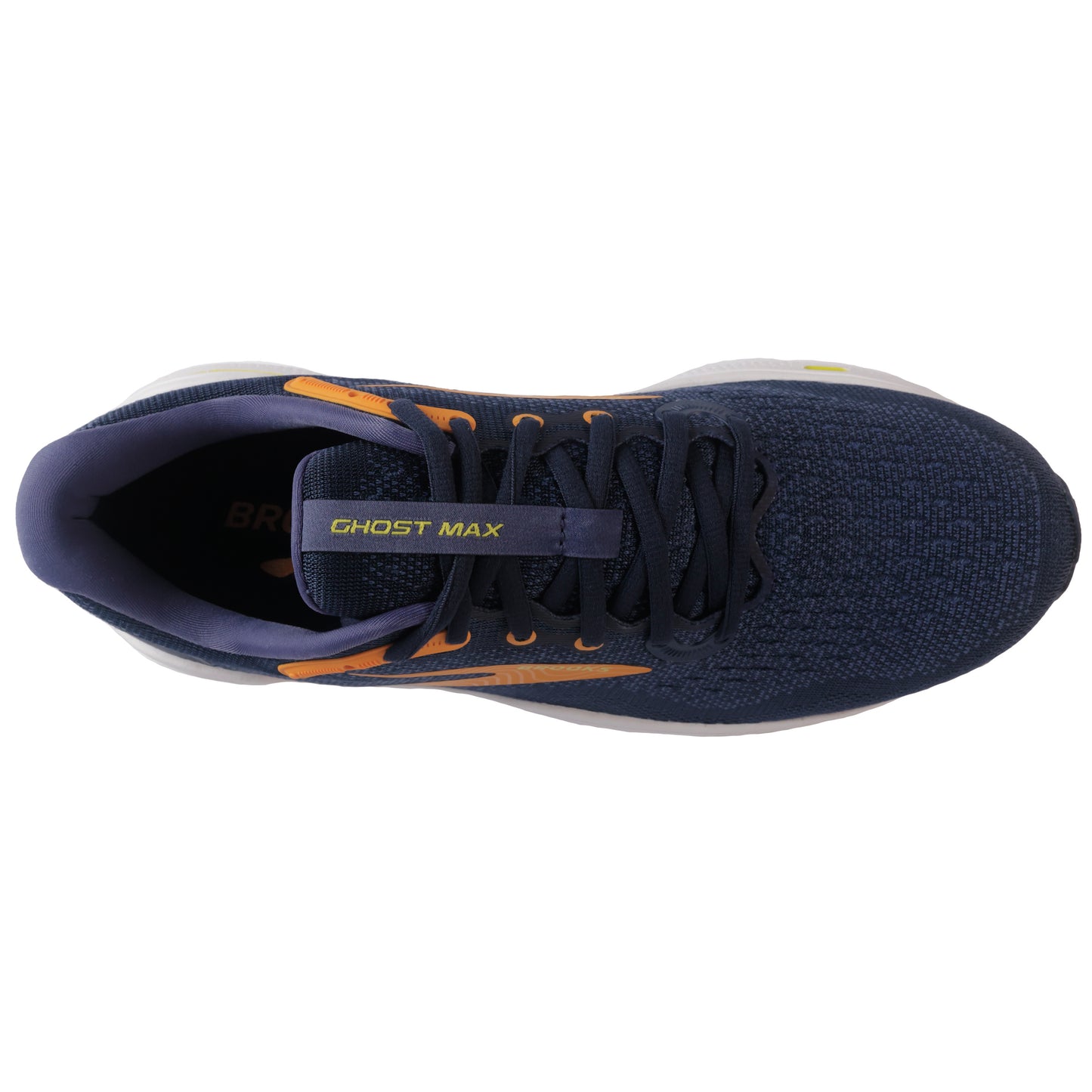 Brooks Ghost Max Men's- Crown Blue/Black Iris/Marigold