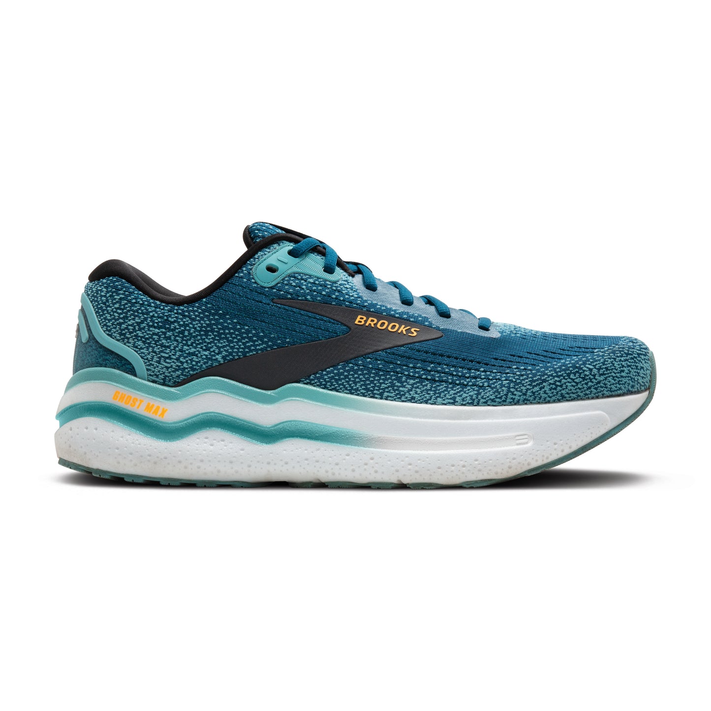Brooks Ghost Max 2 Men's- Moroccan Blue/Aqua/Orange Pop