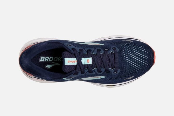 Brooks Ghost 15 Women's - Peacoat/Canal Blue/Rose