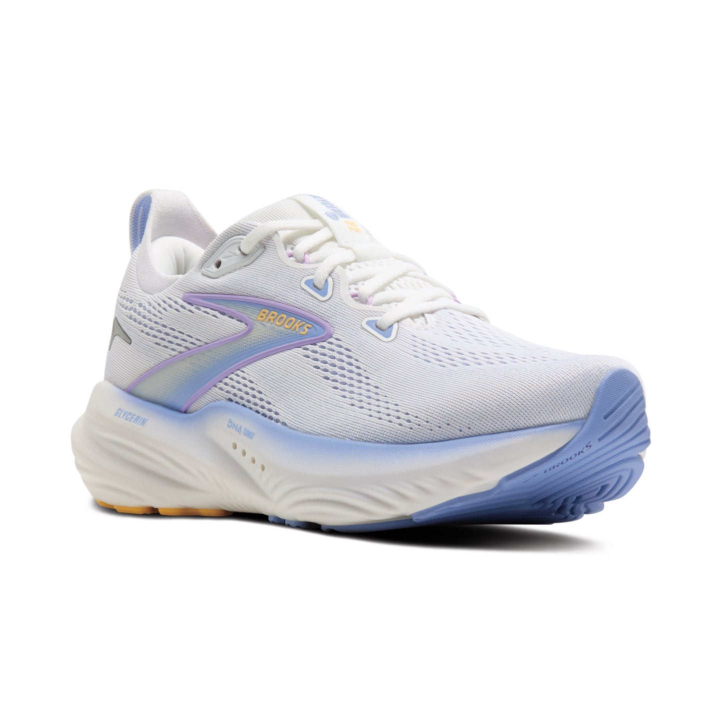 Brooks Glycerin 22 Women's - White/Blue Heron/Apricot