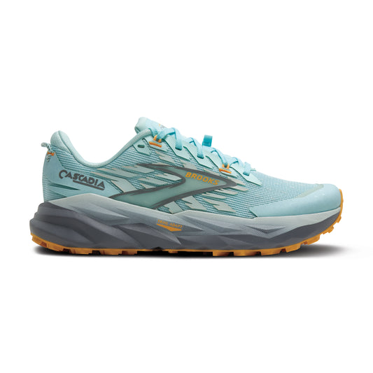 Brooks Cascadia 19 Women's - Clearwater/Primer Grey/Apricot