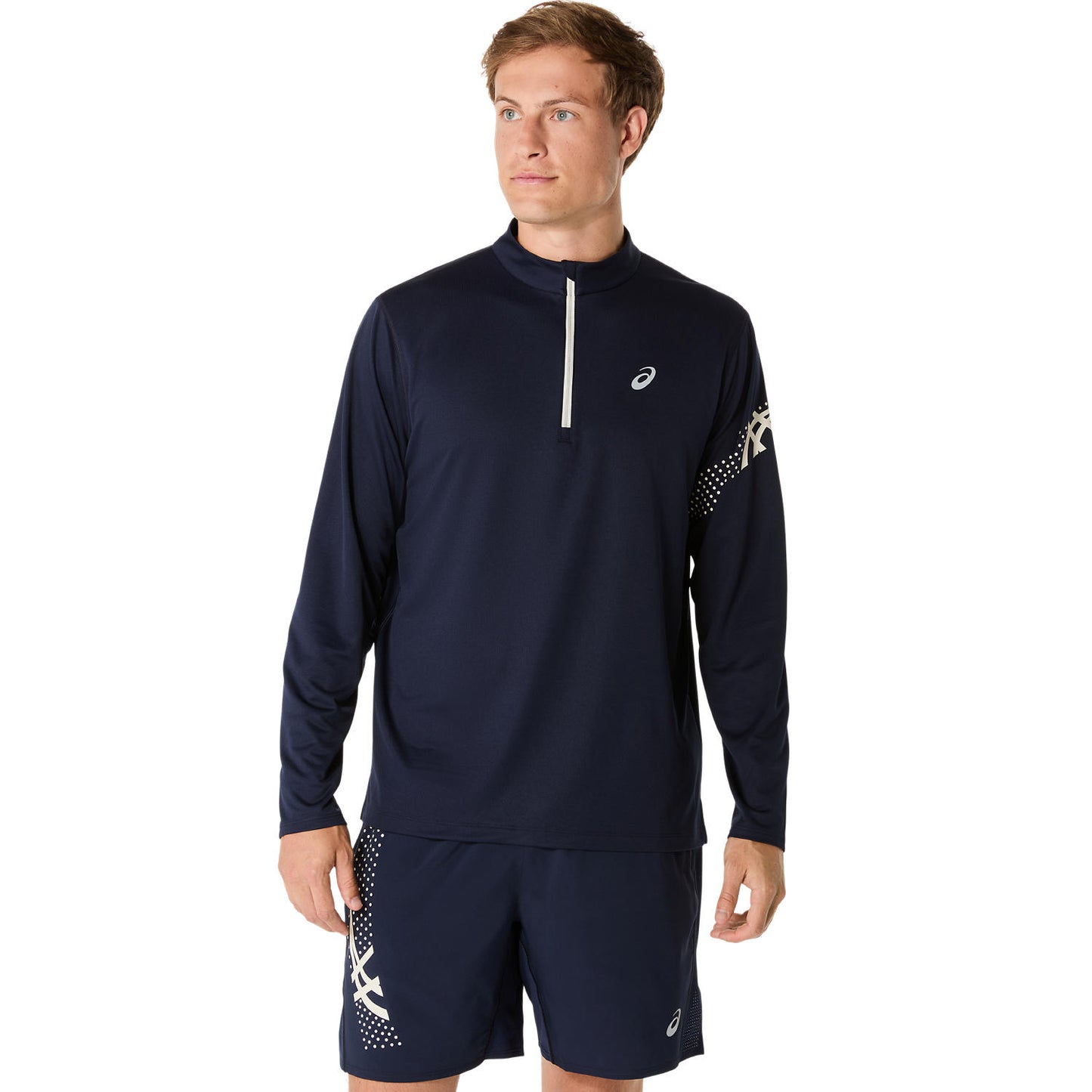Asics Icon LS 1/2 Zip Men's - Midnight