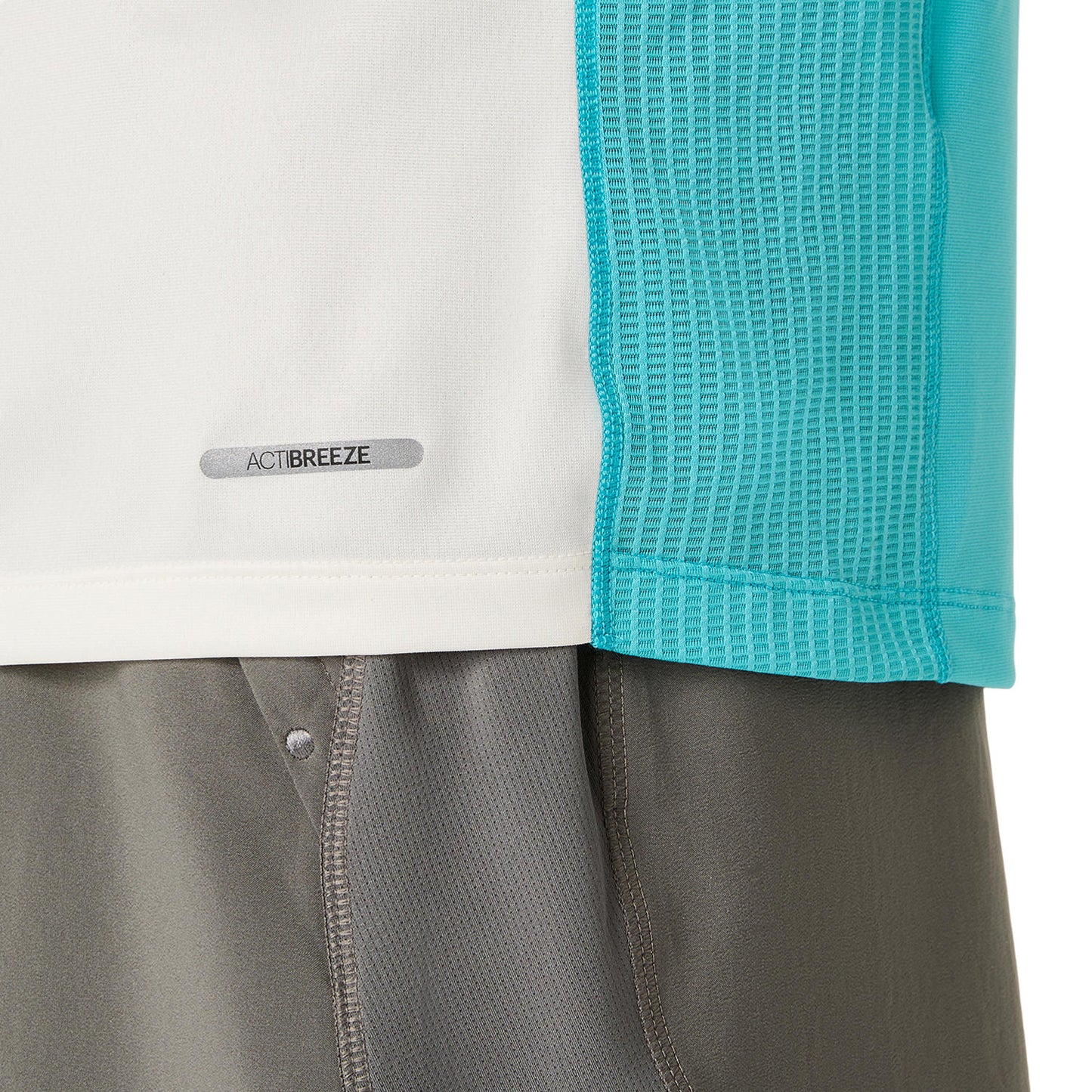 Asics Road Fade SS Top Men's - Energy Aqua