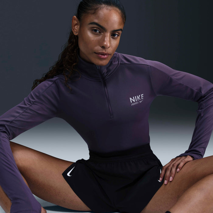 Nike Dri-FIT Pacer 1/4-Zip Sweatshirt Women's - Dark Raisin