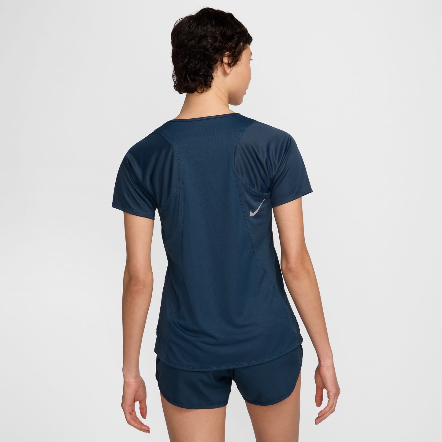 Nike Dri-Fit Race Top Women's - Amory Navy/Reflective Silver