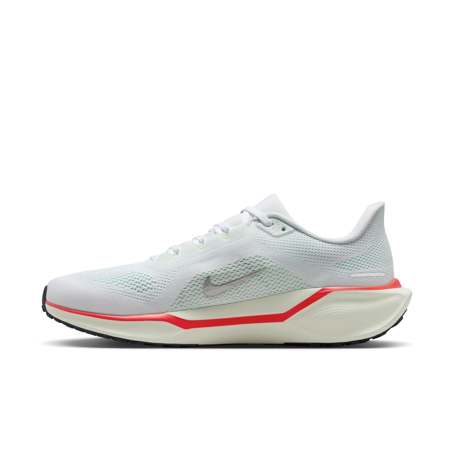 Nike Air Zoom Pegasus 41 Men's - White/Metallic Silver/Barely Green