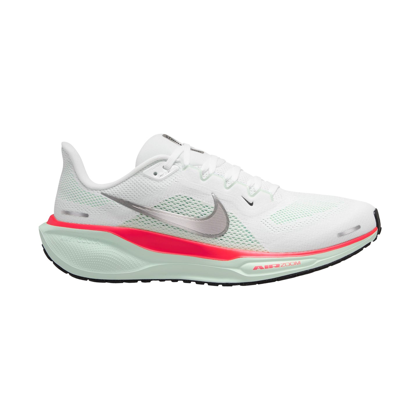 Nike Air Zoom Pegasus 41 Men's - White/Metallic Silver/Barely Green