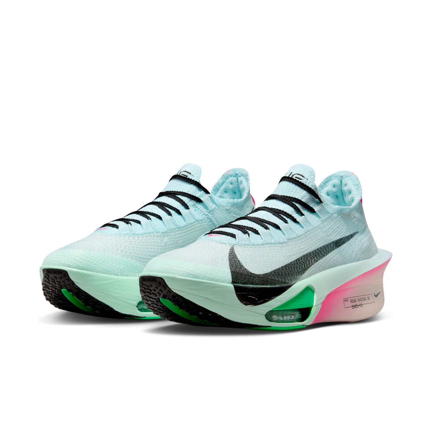 Nike Alphafly 3 Men's Road Running Shoes - Glacier Blue/Mint Foam/Green