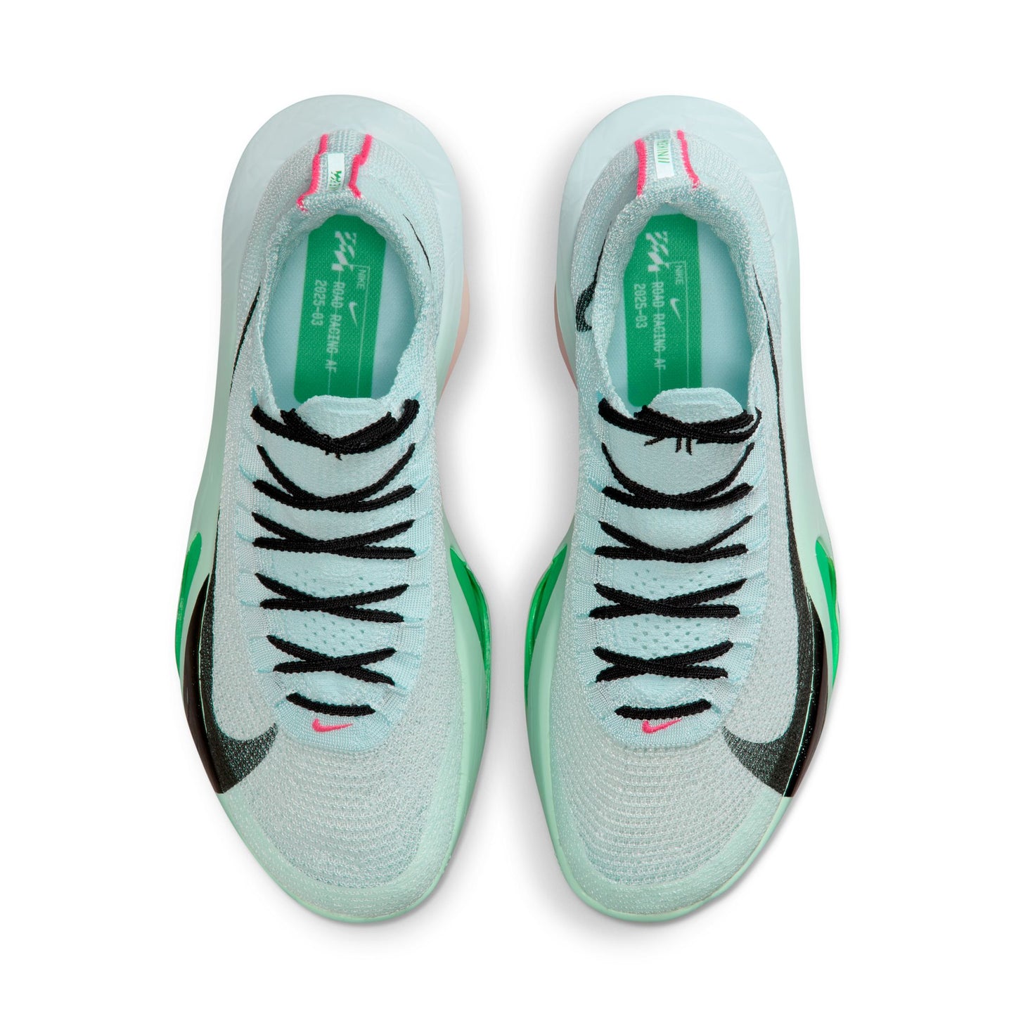 Nike Alphafly 3 Men's Road Running Shoes - Glacier Blue/Mint Foam/Green
