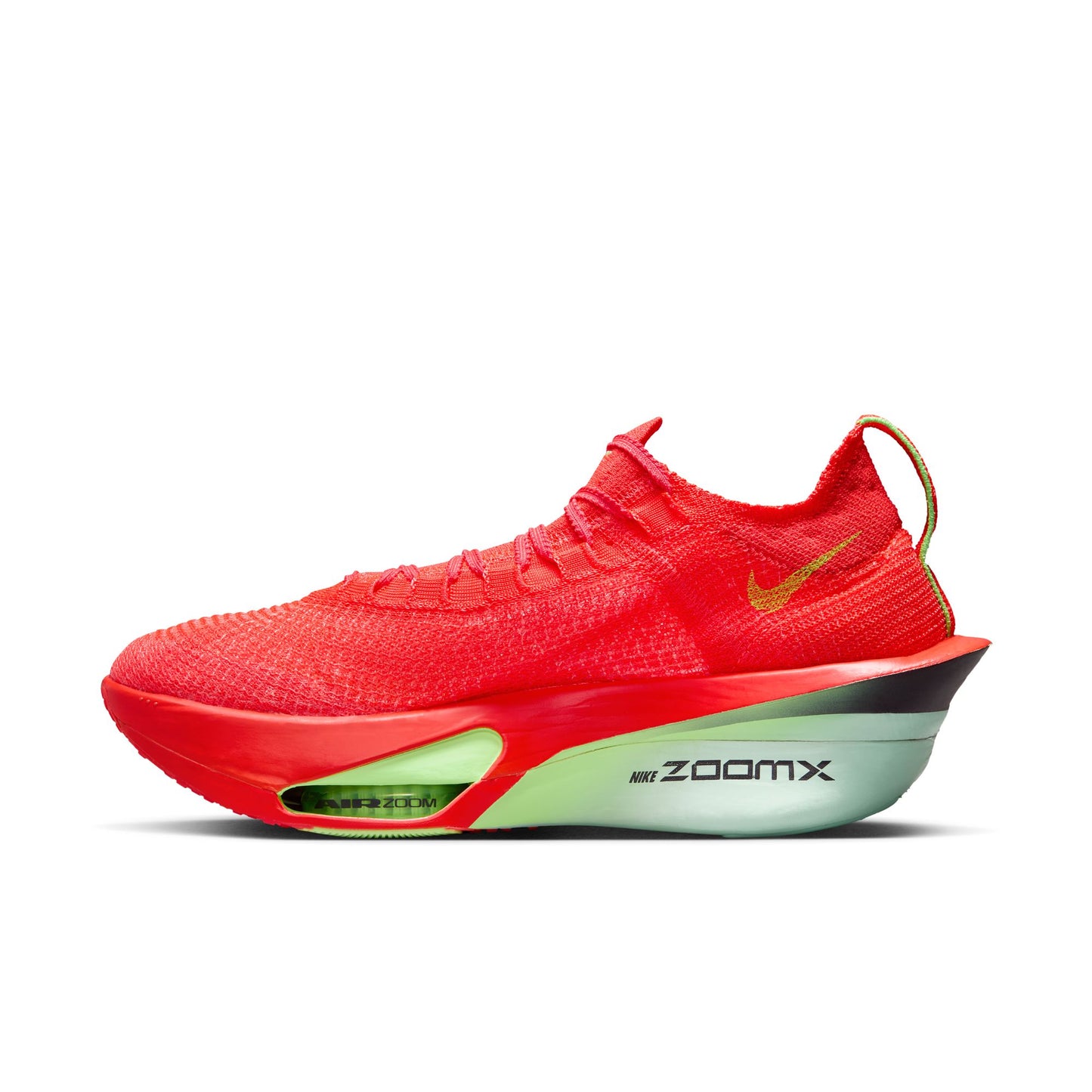 Nike Alphafly 3 Men's Road Running Shoes - Bright Crimson/Cave Purple-Lime Blast