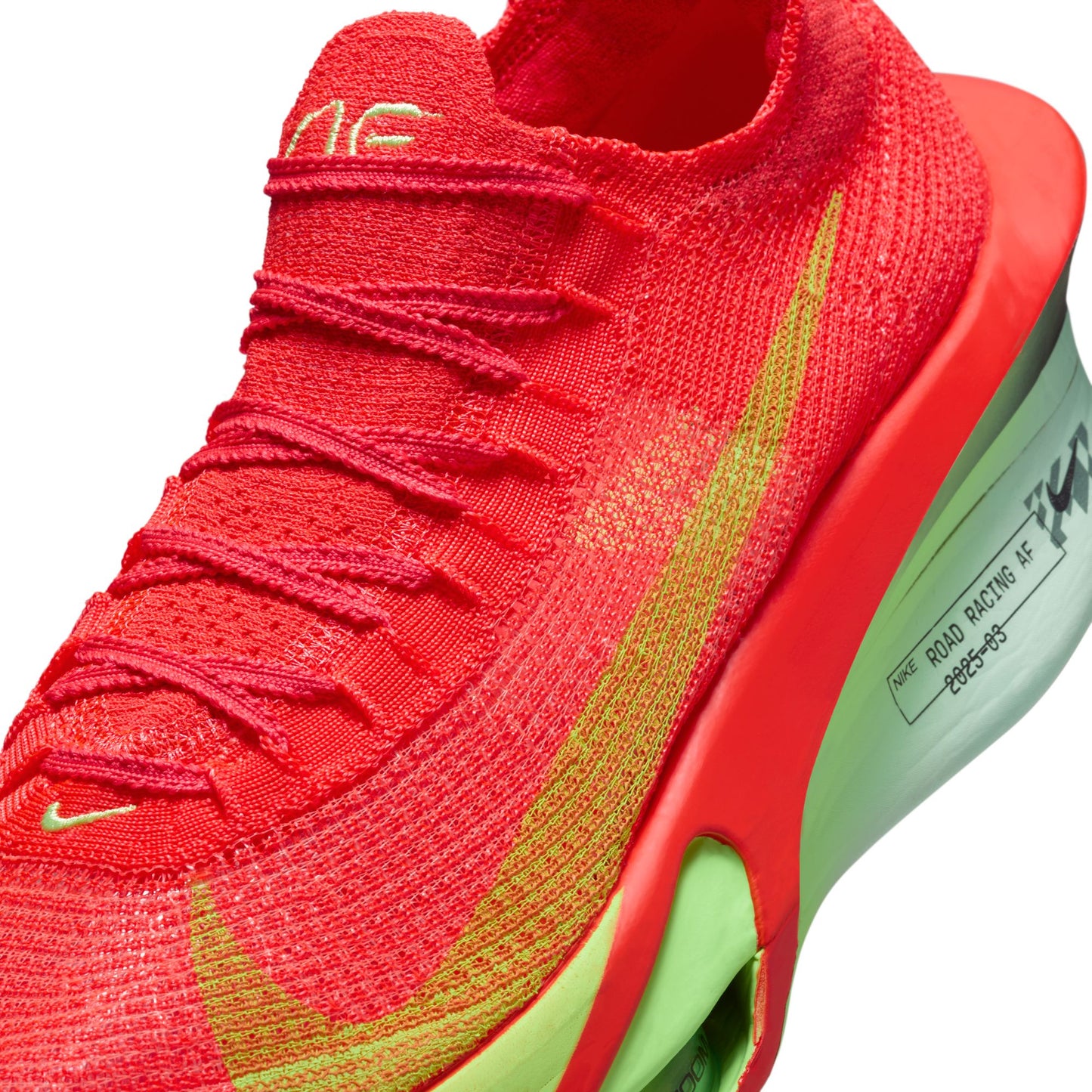 Nike Alphafly 3 Men's Road Running Shoes - Bright Crimson/Cave Purple-Lime Blast