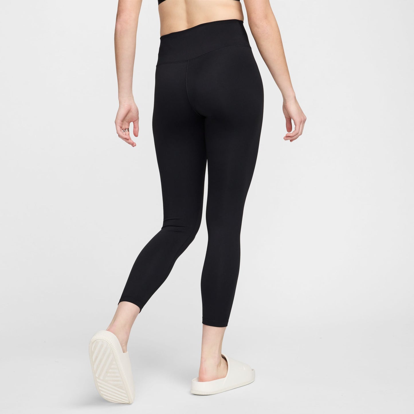 Nike One Women's High-Waisted 7/8 Leggings - Black