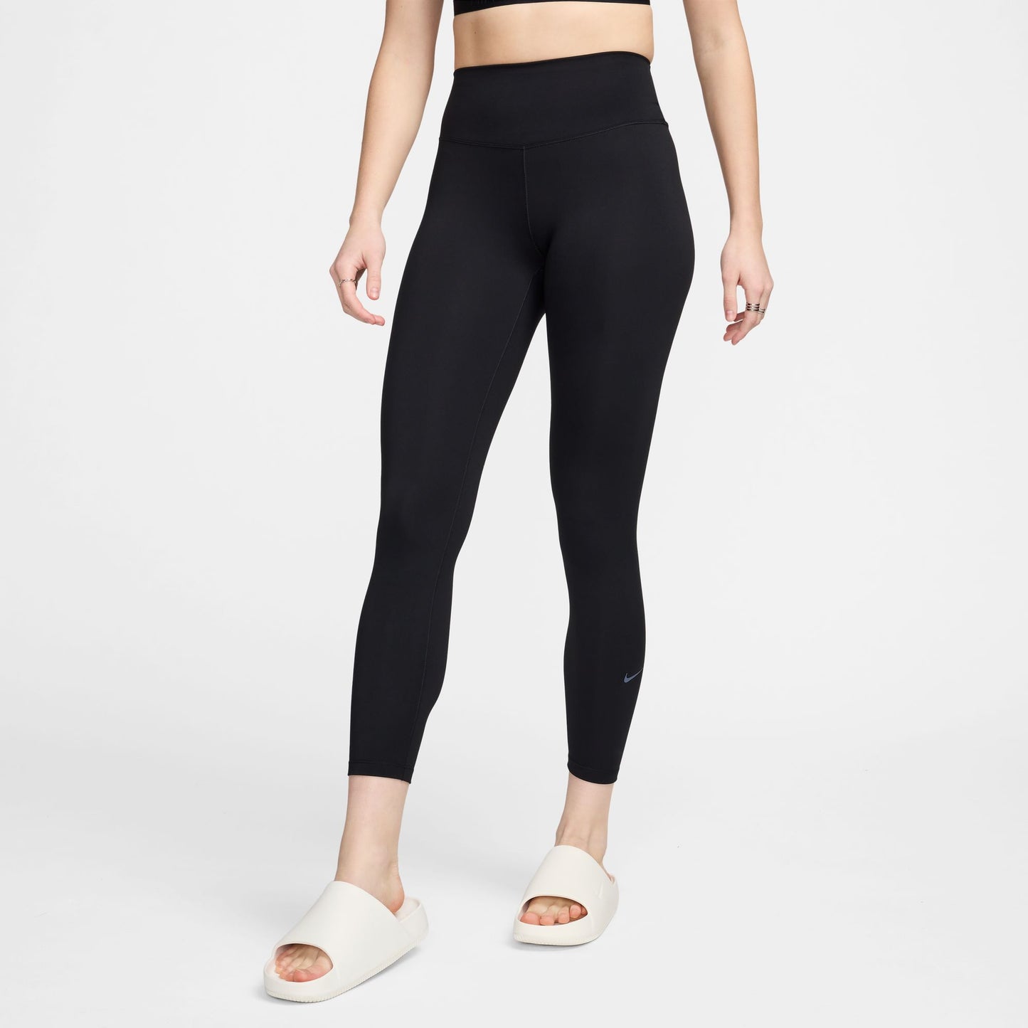 Nike One Women's High-Waisted 7/8 Leggings - Black