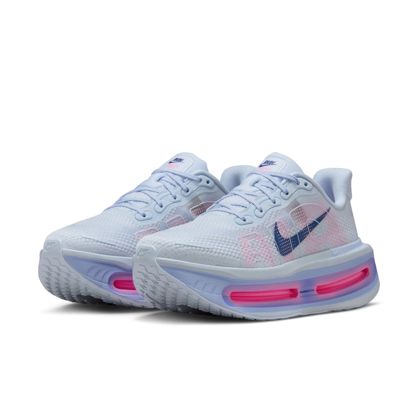 Nike Vomero Premium Women's Road Running Shoes - Blue Tint/Aluminum/Pink Spell/Deep Royal Blue