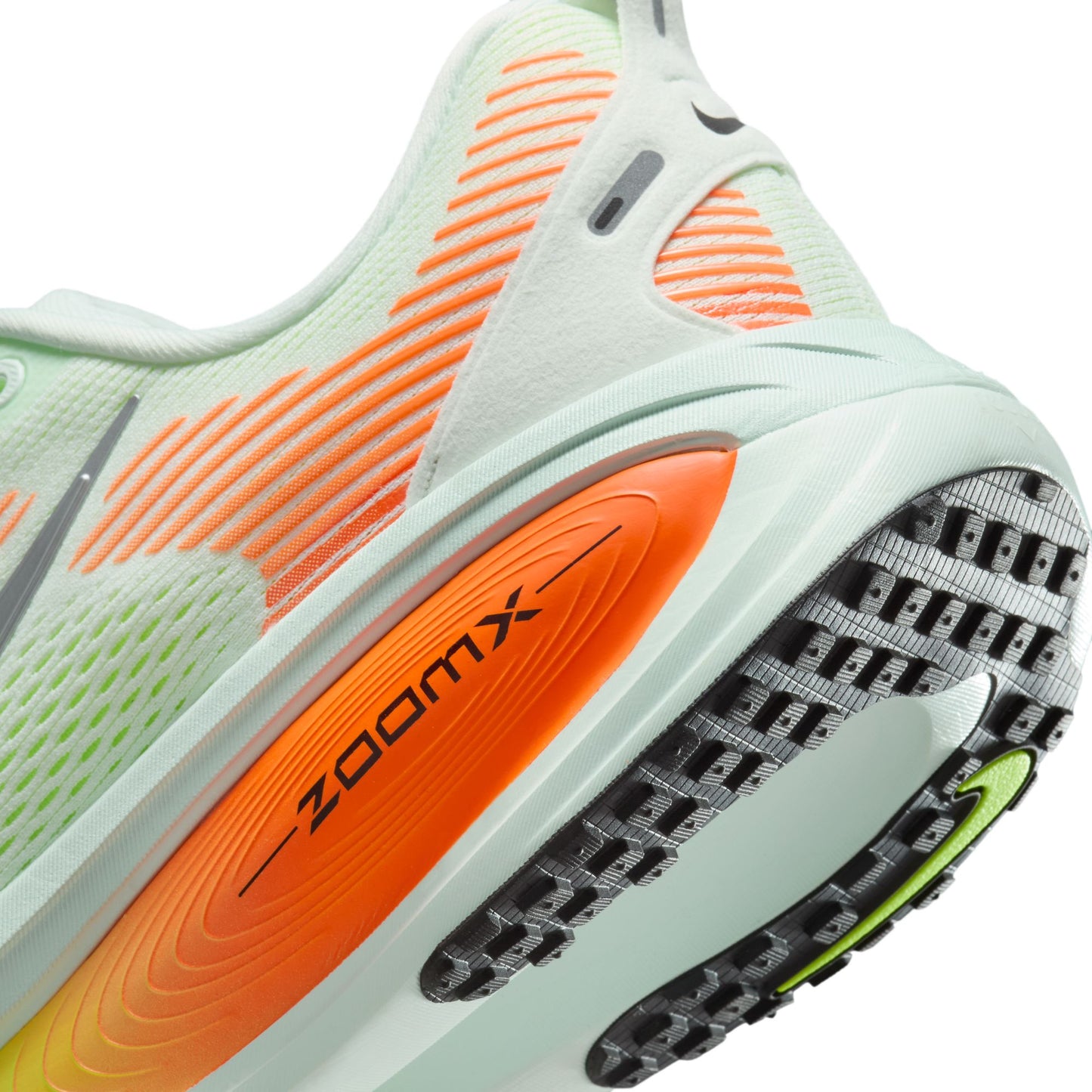 Nike Vomero 18 Men's Running Shoes - Barely Green/Hyper Crimson/Barely Volt/Metallic Silver