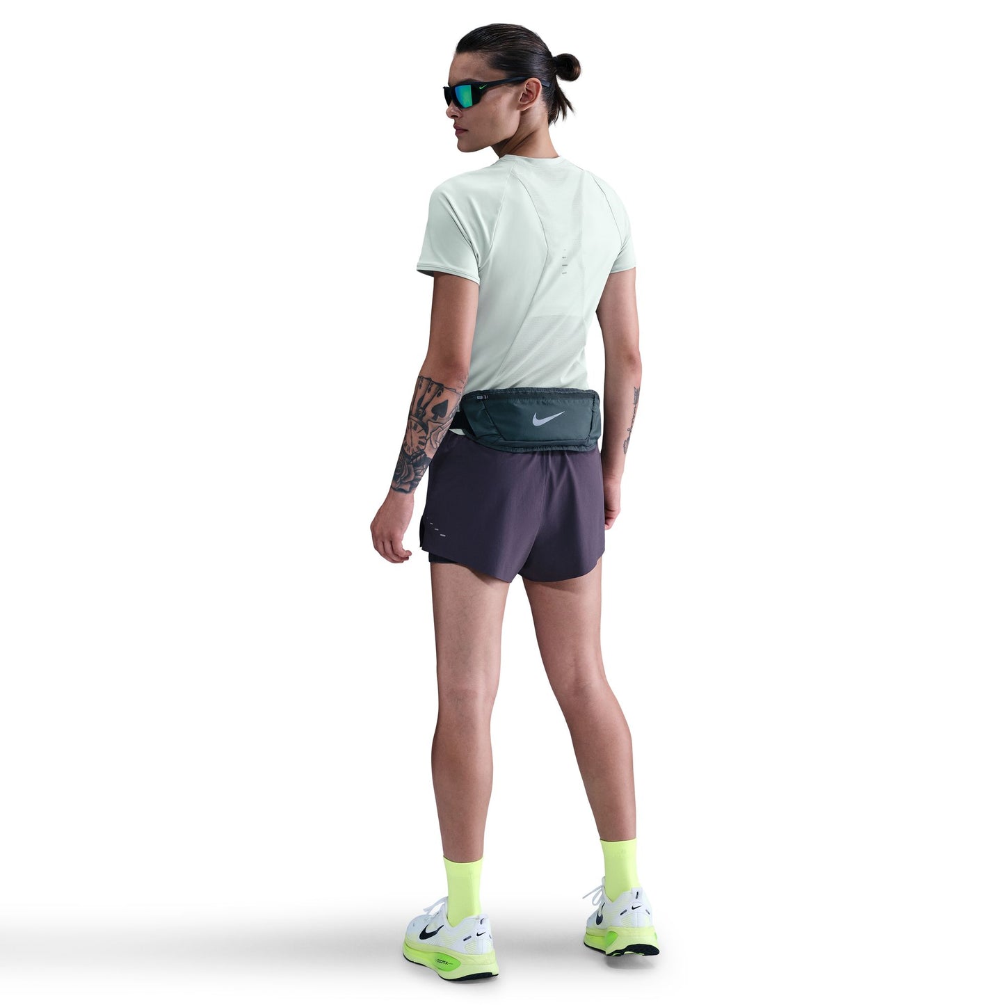 Nike Swift Dri-Fit Short Sleeve Top -Sail Reflective Silver