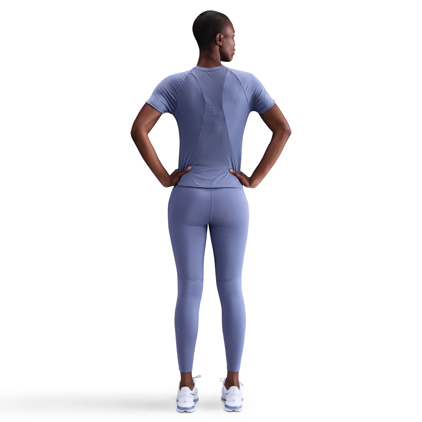 Nike Swift Dri-Fit Short Sleeve Top - World Indigo/reflective Silver