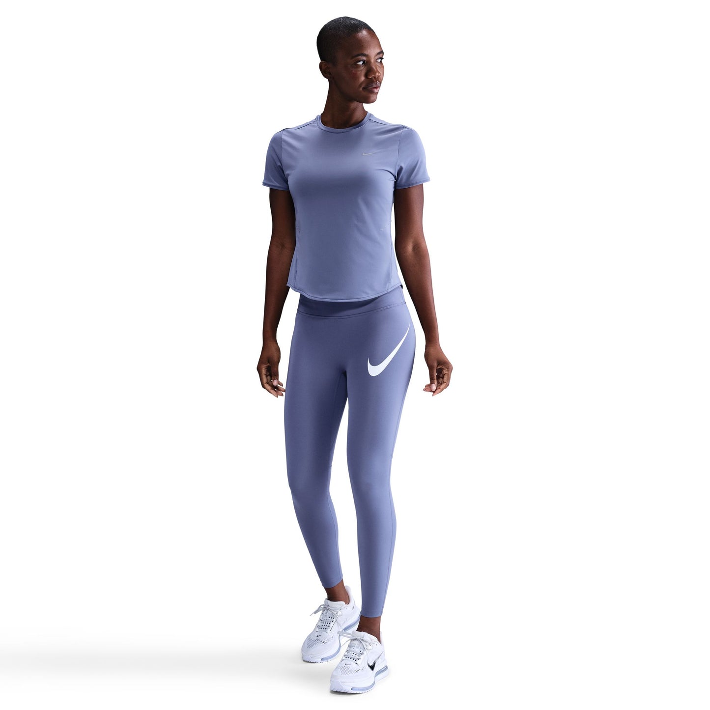 Nike Swift Dri-Fit Short Sleeve Top - World Indigo/reflective Silver