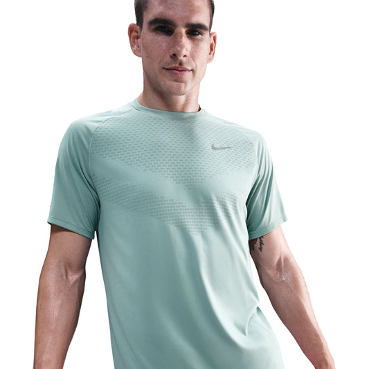Nike Stride Men's Dri-FIT ADV Short-Sleeve Running Top - Cannon/Reflective Silver