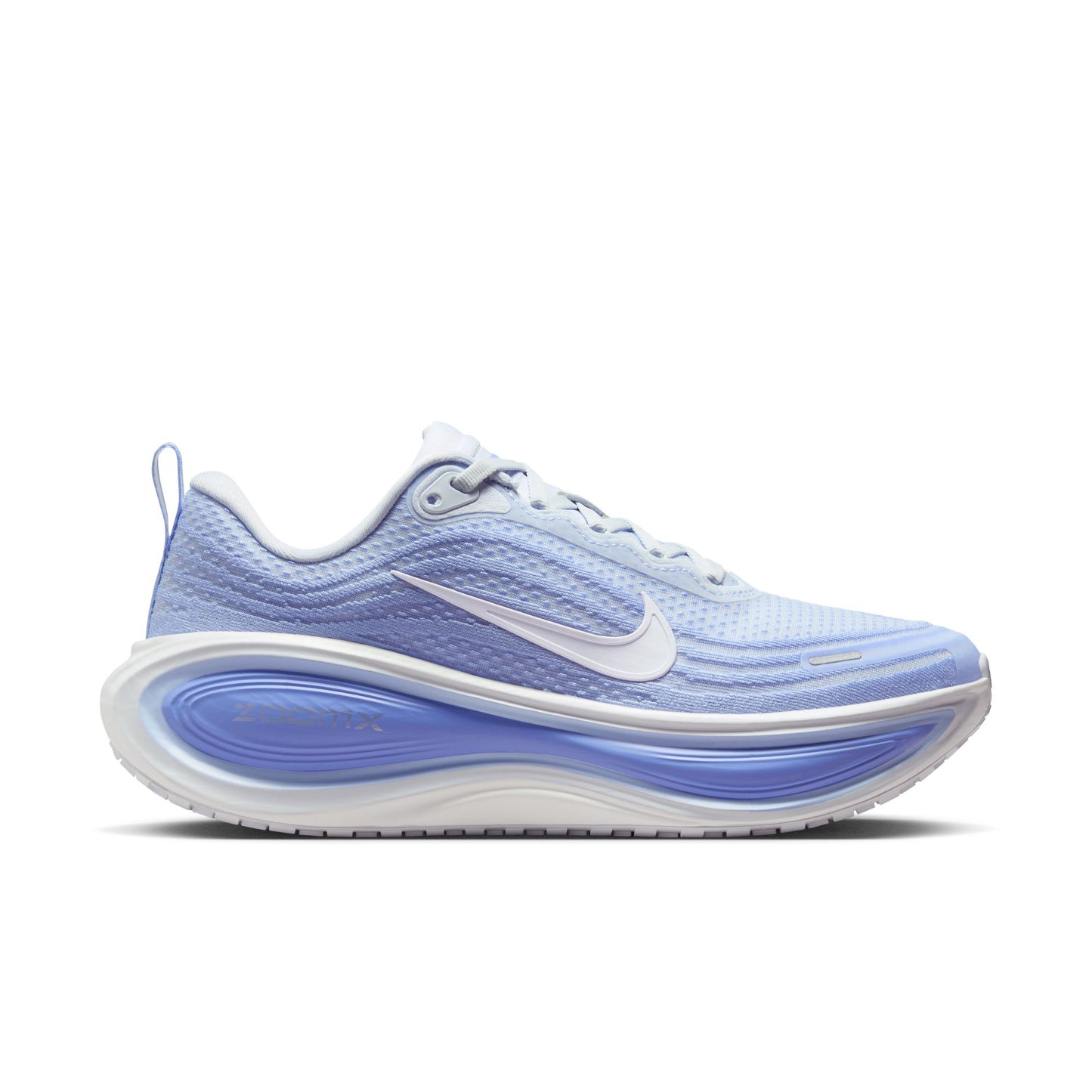 Nike Vomero Plus Women's Road Running Shoes - Football Grey/White/Aluminium/Royal Pulse