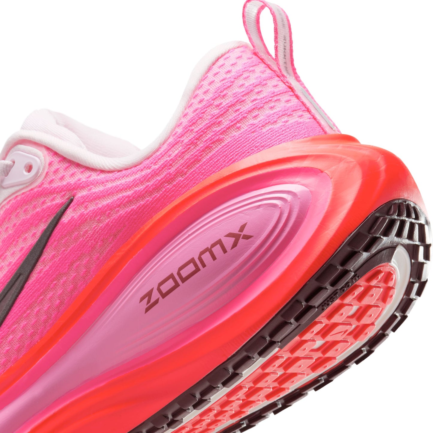 Nike Vomero Plus Women's Road Running Shoes - Hyper Pink/Burgundy Crush-Bright Crimson