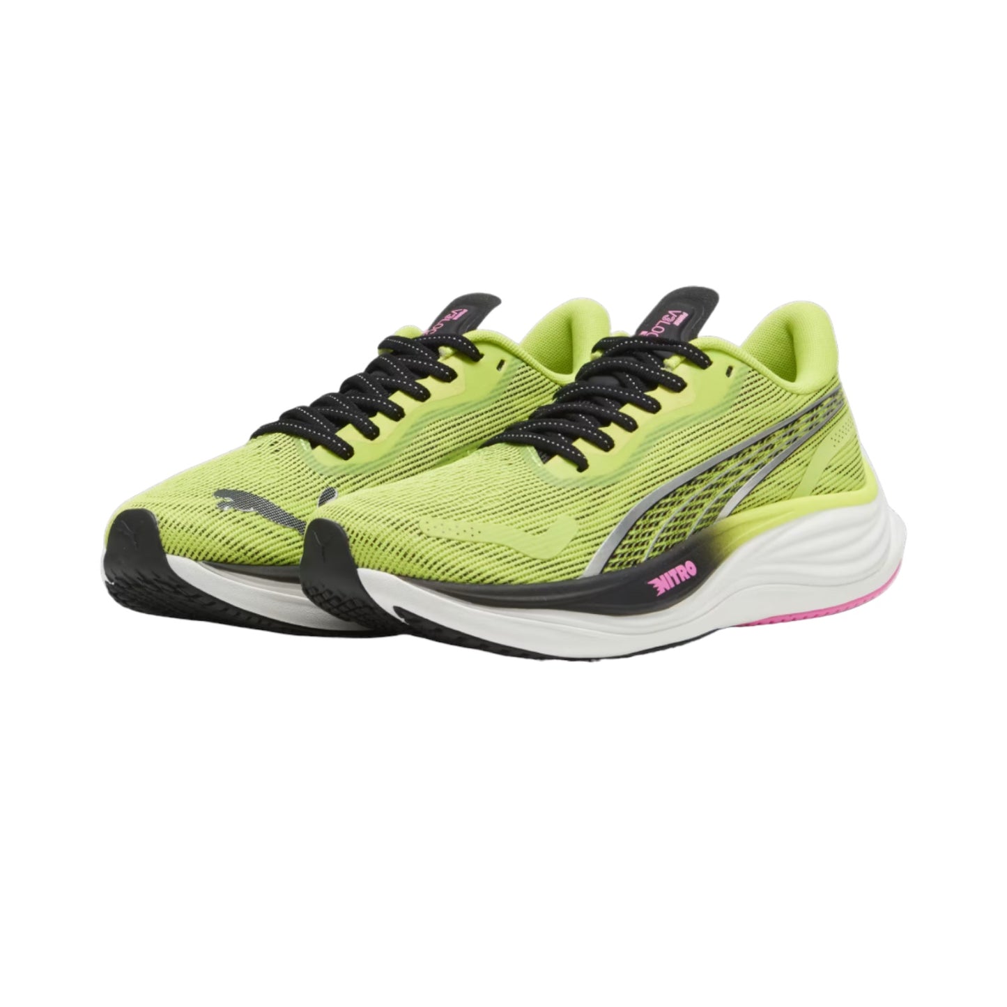 Puma Velocity Nitro 3 Women's - Lime Pow-Black-Poison Pink