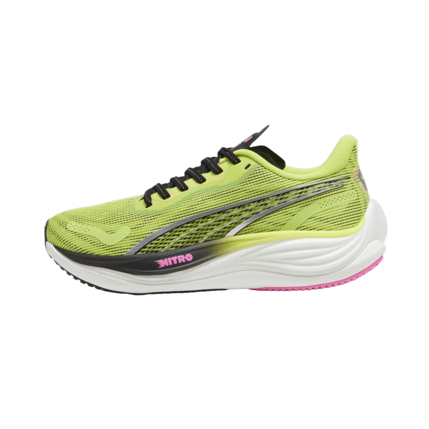 Puma Velocity Nitro 3 Women's - Lime Pow-Black-Poison Pink