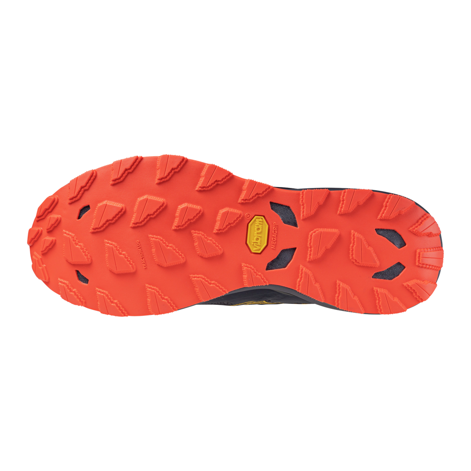 Mizuno Wave Daichi 9 Men's - Baritone Blue/Citrus/Fiery Cor