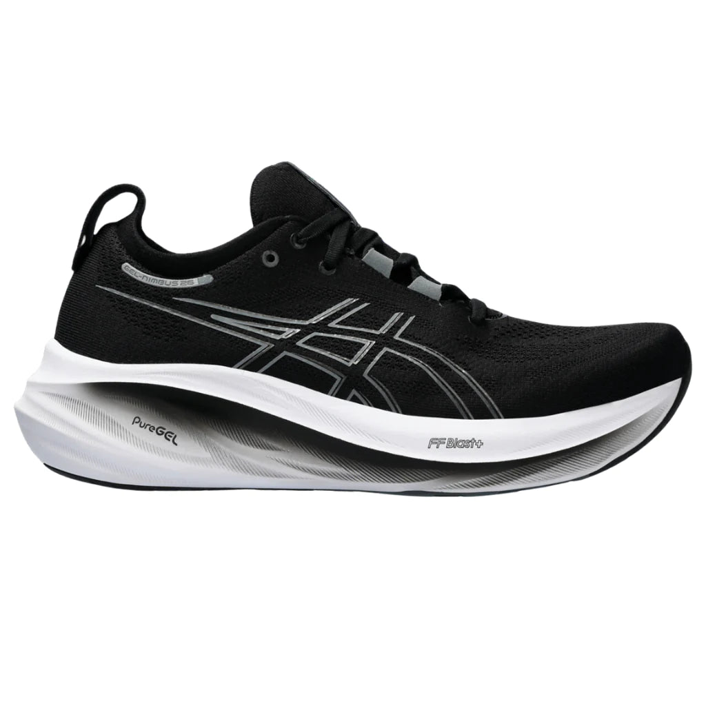 Asics Gel-Nimbus 26 Wide Men's - Black/Graphite Grey