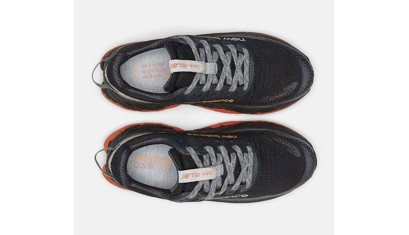 New Balance Fresh Foam X More Trail V3 Men's Black Cayenne - The Sweat Shop