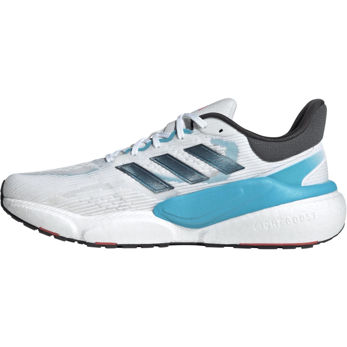 Adidas Men's - White/Black/Lucid Cyan - The Sweat Shop