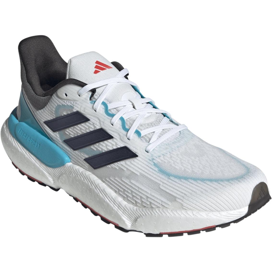 Adidas Men's - White/Black/Lucid Cyan - The Sweat Shop