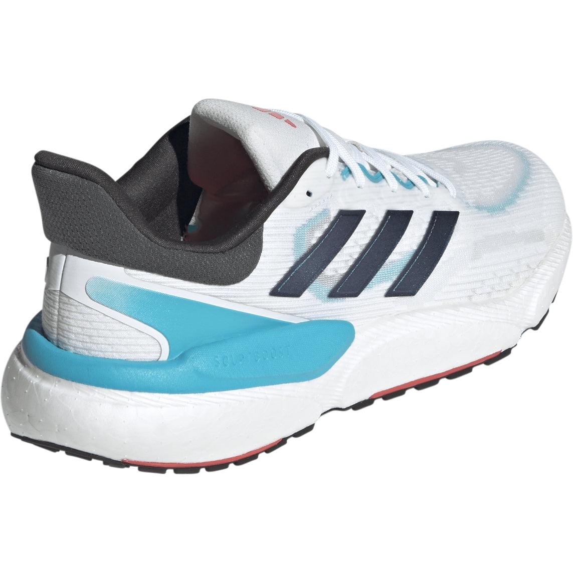 Adidas Men's - White/Black/Lucid Cyan - The Sweat Shop