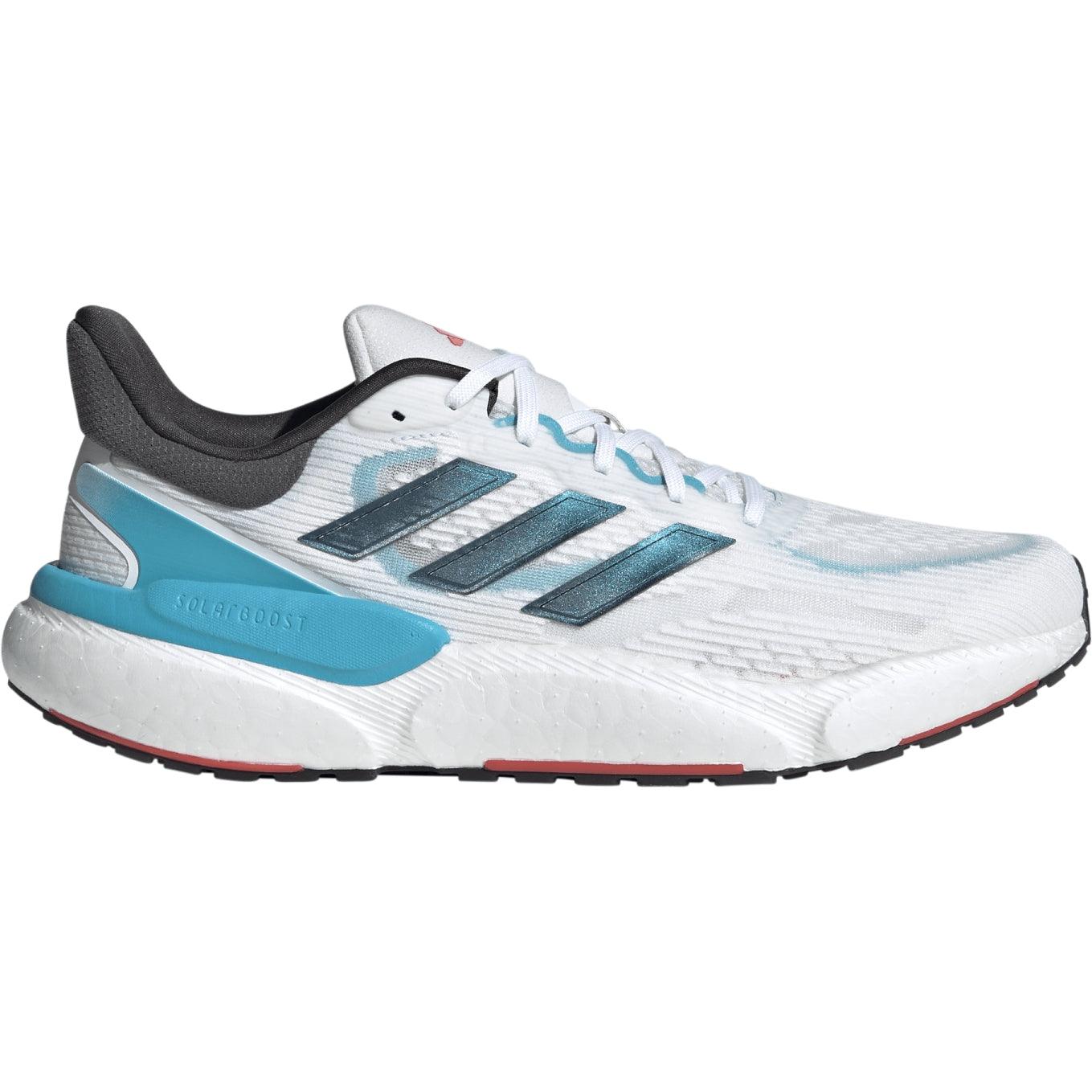 Adidas Men's - White/Black/Lucid Cyan - The Sweat Shop