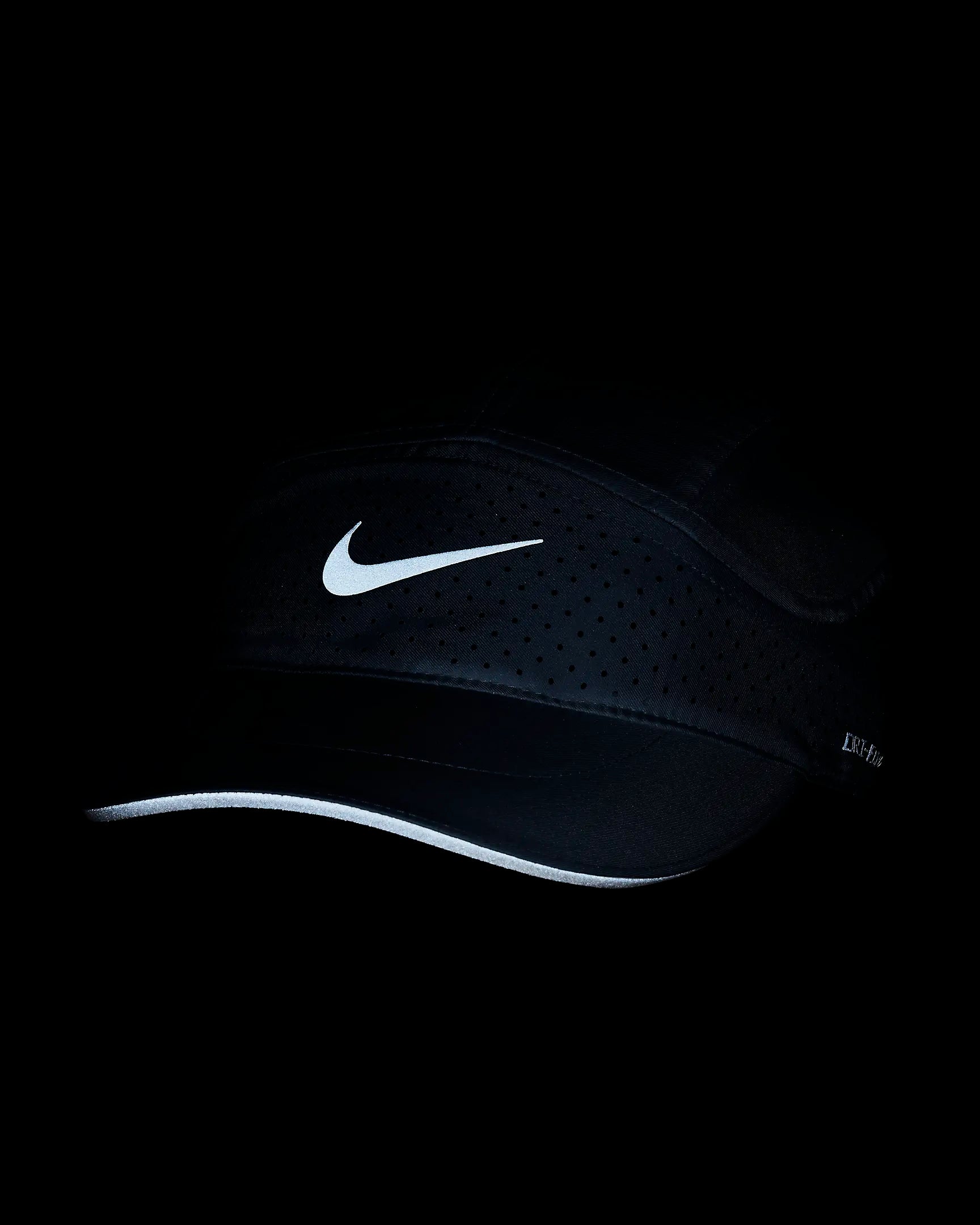 Nike Dri FIT ADV Fly Unstructured Reflective Cap Black