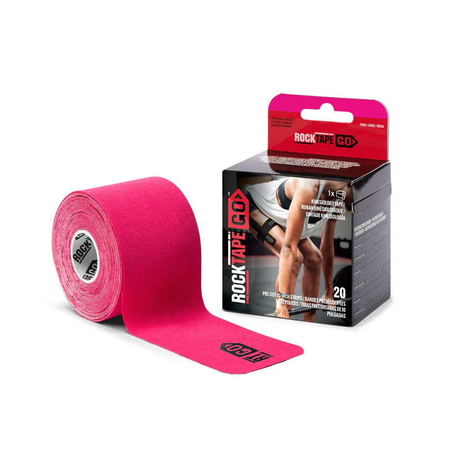 RockTape GO PRECUT Kinesiology Tape