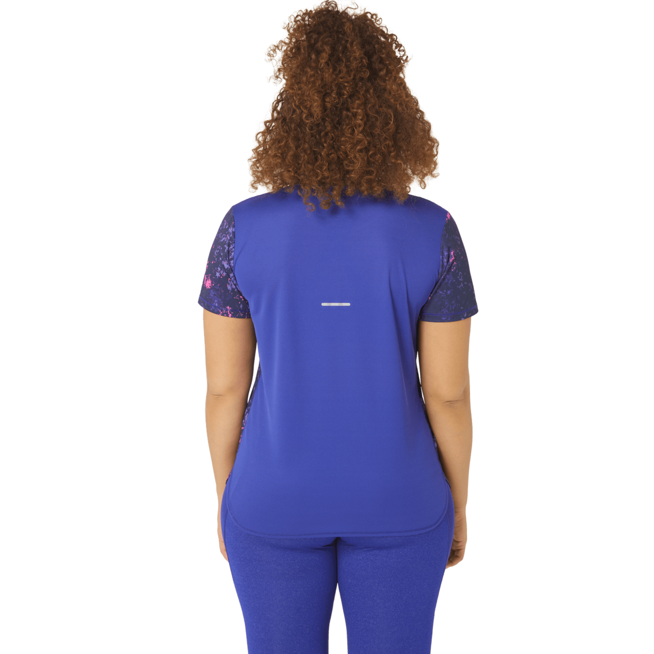 Asics All Over Print Short Sleeve Top Women's - The Sweat Shop