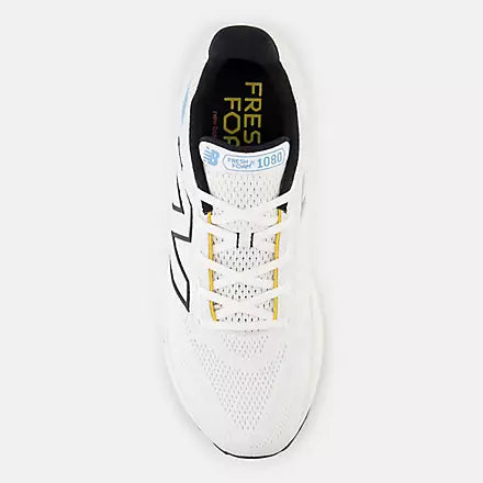 New Balance Fresh Foam X 1080v13 Wide Men's - White/Black/Blue