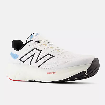 New Balance Fresh Foam X 1080v13 Wide Men's - White/Black/Blue