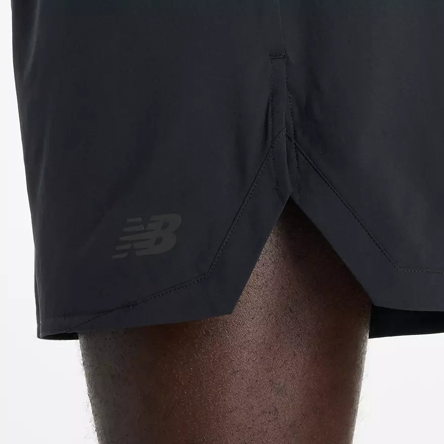 New Balance Mens RC Essential Short 5" - Black