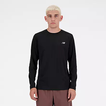 New Balance Sport Essentials Long Sleeve Top- Black