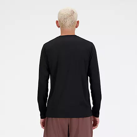 New Balance Sport Essentials Long Sleeve Top- Black